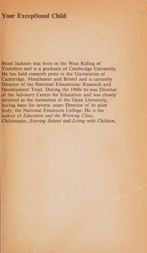 Your Exceptional Child