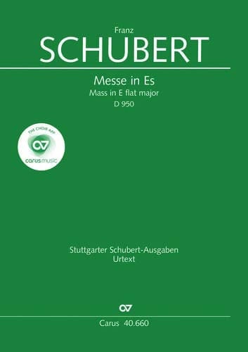 Schubert: Mass in E-flat Major, D 950 (Full Score – Paperback)
