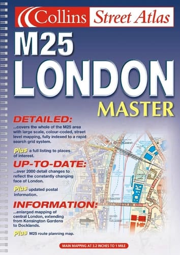 London Master Street Atlas (Collins Street Atlas)