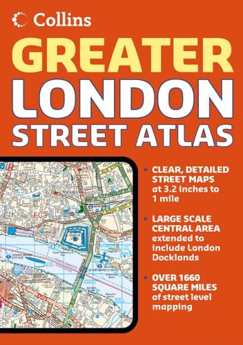 GREATER LONDON STREET ATL BROC (ROAD ATLAS)