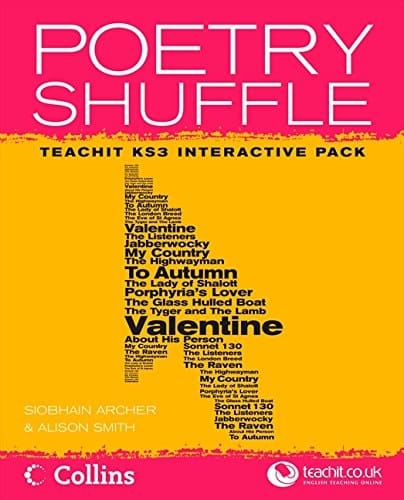 Poetry Shuffle Pack KS3: Site Licence: Network Licence (Teachit)