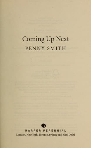 Coming Up Next. Penny Smith