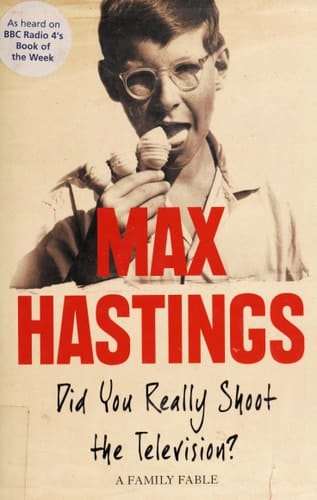 Did you really shoot the television?: a family fable