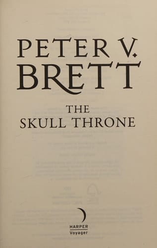 Skull Throne Demon Cycle 4