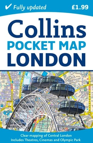 Collins London Pocket Map (Collins Travel Guides)