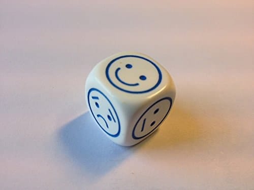 Dice - Mood (Mini Flashcards Language Games)