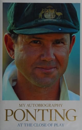 Ponting at the close of play