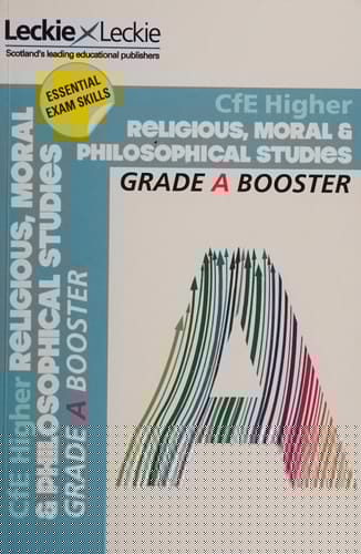 Grade Booster – CfE Higher Religious, Moral & Philosophical Studies Grade Booster