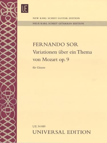 Variations on a Theme of Mozart Op.9
