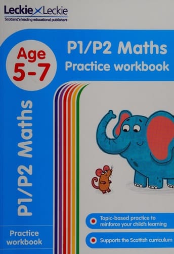Leckie Primary Success – P1 Maths Practice Workbook