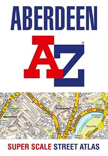 Aberdeen A-Z Super Scale Street Atlas: A4 paperback