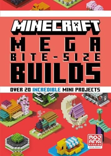Minecraft Mega Bite-size Builds (hardcover)