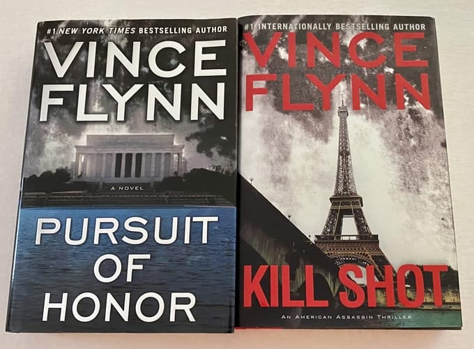 2 Vince Flynn Books! 1) Pursuit of Honor 2) Kill Shot