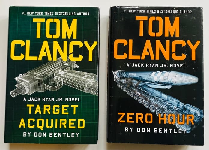 2 Tom Clancy Books! 1) Target Acquired 2) Zero Hour