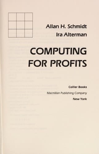 COMPUTING FOR PROFITS