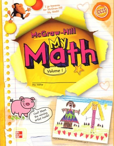 McGraw-Hill My Math, Grade K, Student Edition, Volume 1