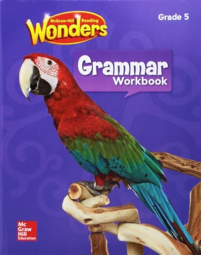 Reading Wonders Grammar Practice Workbook, Student Edition Grade 5