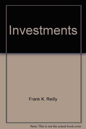 Investments (Study Guide)