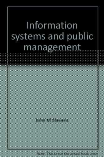 Information systems and public management
