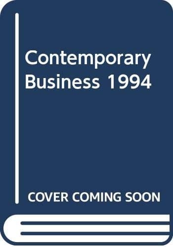 Contemporary Business 1994