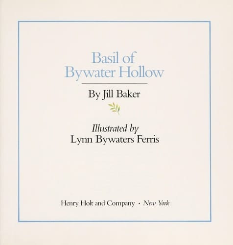 Basil of Bywater Hollow