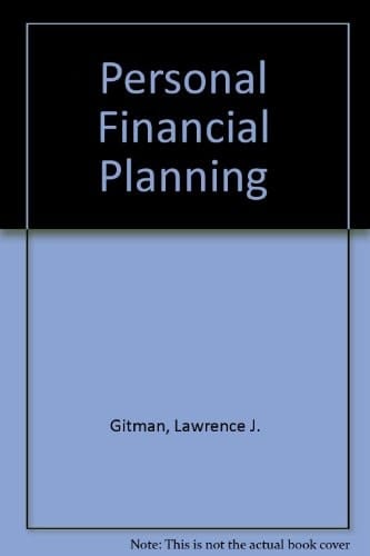 Personal Financial Planning/Book and Worksheets