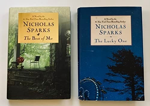 2 Nicholas Sparks Books! 1) The Best of Me 2) The Lucky One