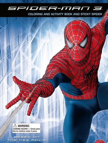 Spider-Man 3: Coloring and Activity Book and Sticky Spider