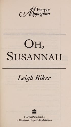 Oh, Susannah