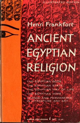 Ancient Egyptian Religion an Interpretation (Cloister Library)