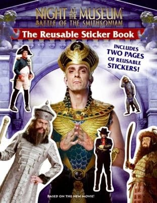 The Reusable Sticker Book With 2 Pages of Reusable Stickers
            
                Night at the Museum Battle of the Smithsonian