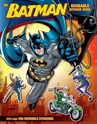 The Batman Reusable Sticker Book