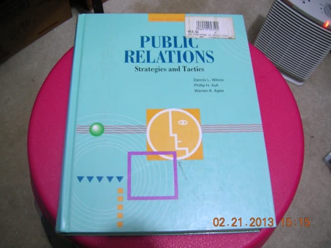 Public Relations Strategies and Tactics
