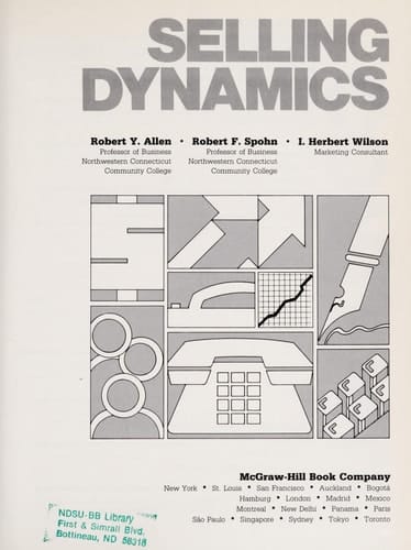Selling Dynamics (MCGRAW HILL SERIES IN MARKETING)