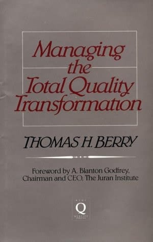 Managing the Total Quality Transformation