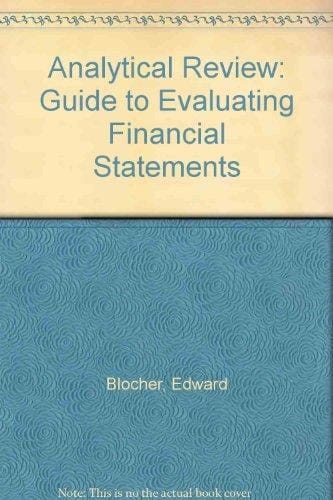 Analytical Review: A Guide to Evaluating Financial Statements