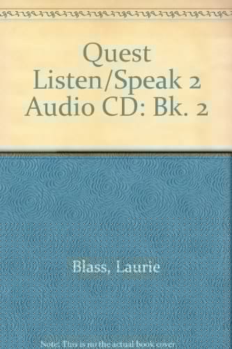 Audio CD to Accompany Quest L/S Book 2