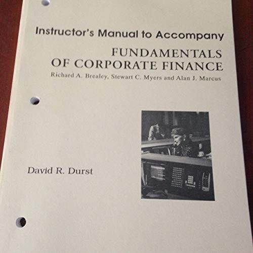 Fundamentals of Corporate Finance