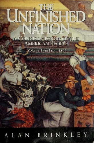 The Unfinished Nation: A Concise History of the American People : To 1877