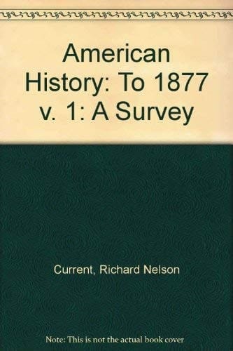 American History: A Survey (Vol. II)
