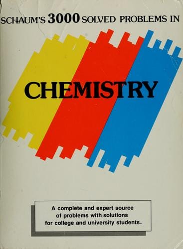 Three Thousand Solved Problems in Chemistry (Schaum's Outline)