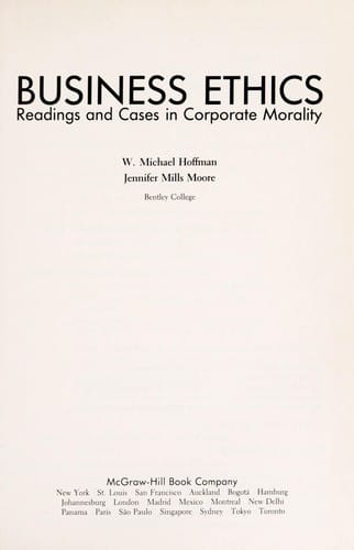 Business Ethics -Wb/17