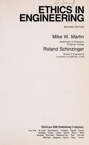 Ethics in Engineering