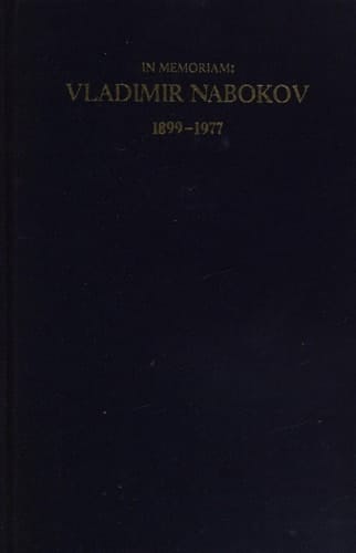 In memoriam Vladimir Nabokov, 1899-1977