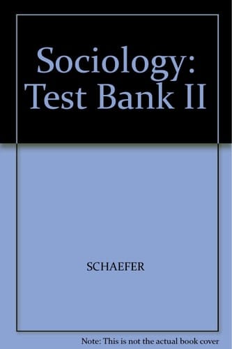 Sociology: Test Bank II