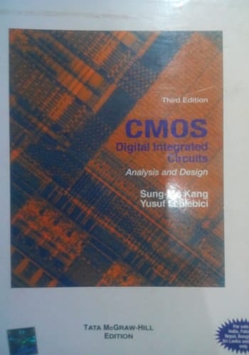 Cmos Digital Integrated Circuits: Analysis and Design