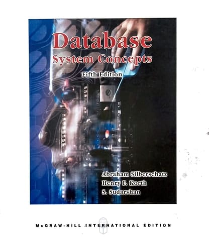 Database System Concepts