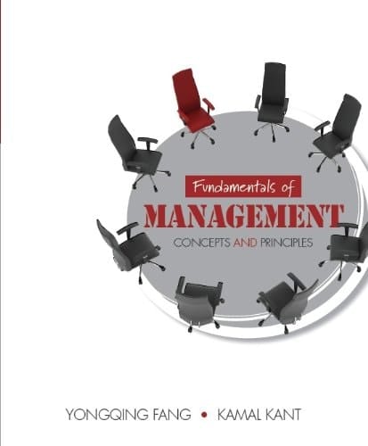 Fundamentals of Management Concepts and Principles