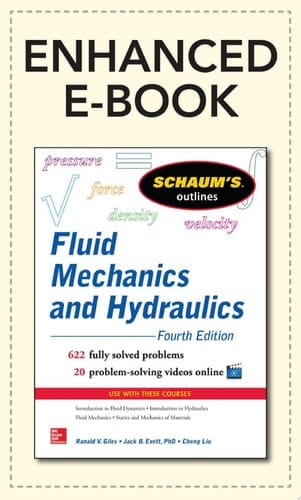 Schaum’s Outline of Fluid Mechanics and Hydraulics, 4th Edition