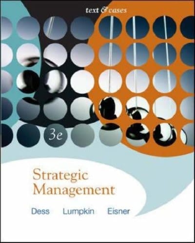 Strategic Management Text and Cases